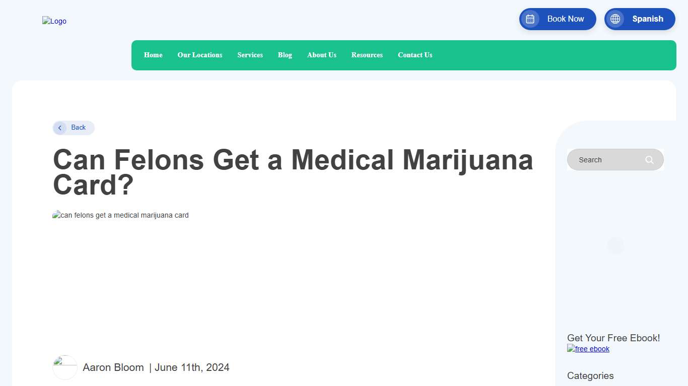 Can Felons Get a Medical Marijuana Card?