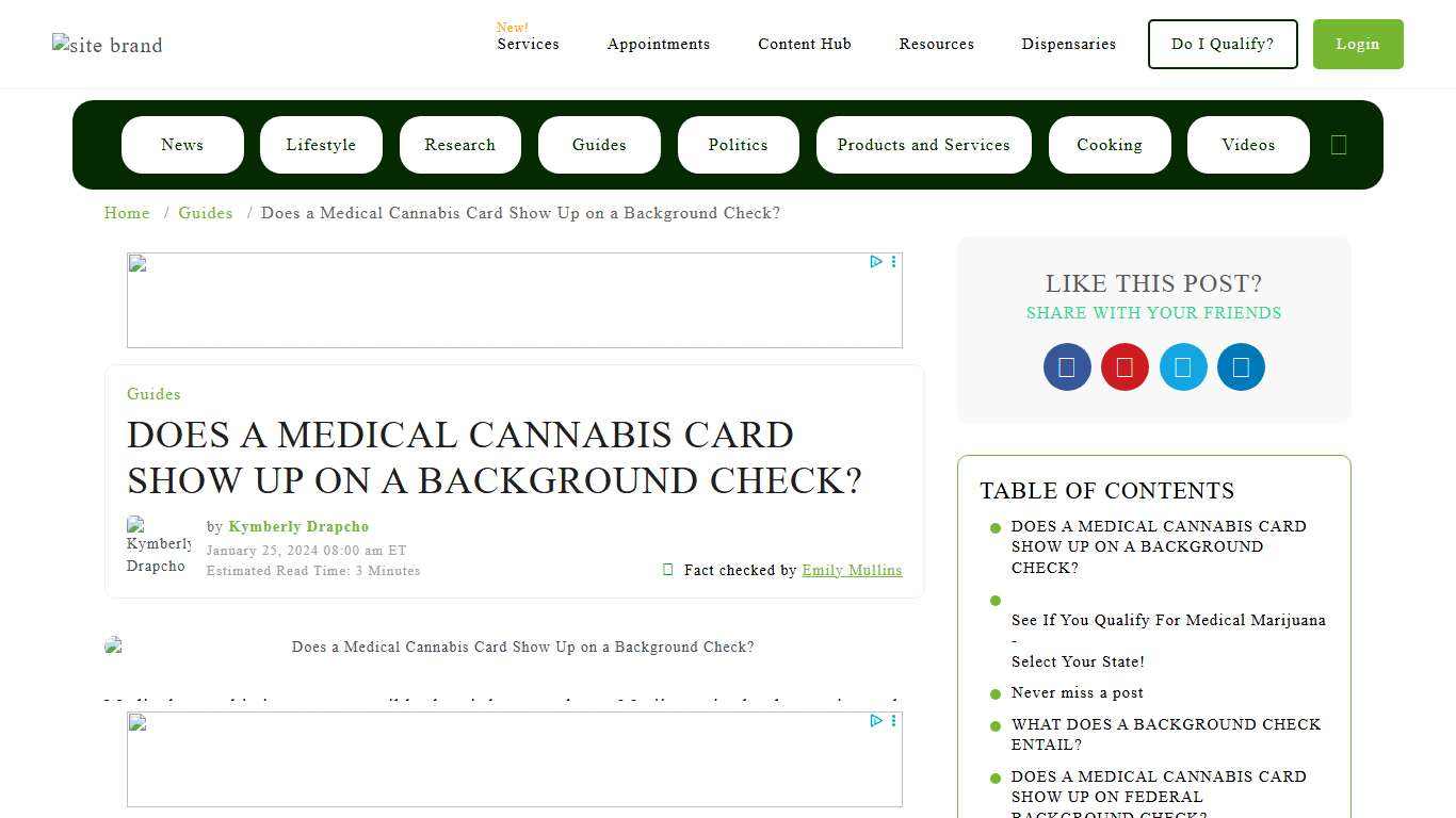 Who Can See That I Have a Cannabis Card?